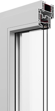 Advanced UPVC window frame profile — multi-chamber design