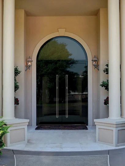 Front Door with Transom