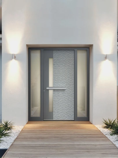 Front Door with Sidelights