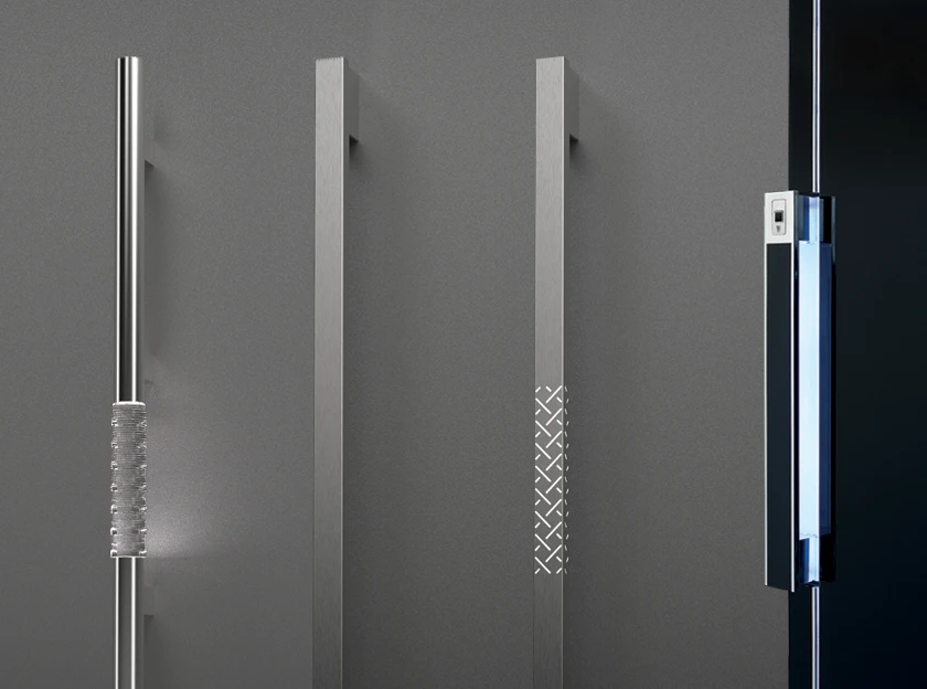 Pirnar signature designer handles — premium European door hardware