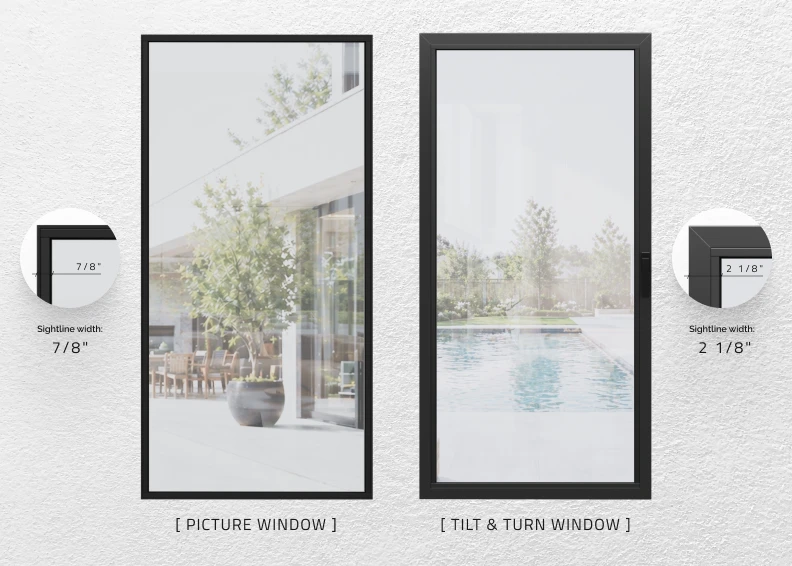 Ultra-Slim Steel Sightlines with a Truly Architectural Look