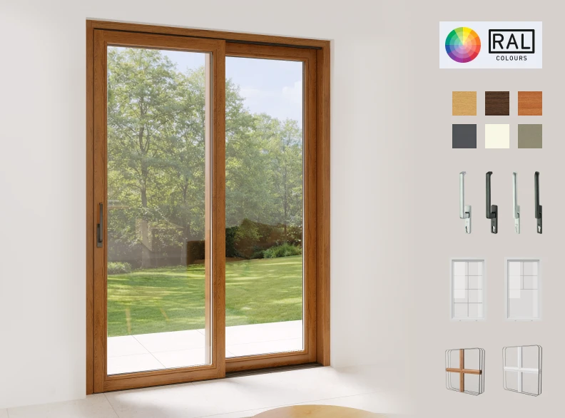 Wood Species, Colors, and Handle Options to Match the Design