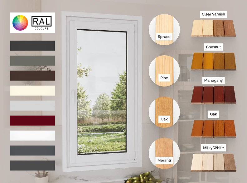 Premium Wood Species and Refined Finish Options