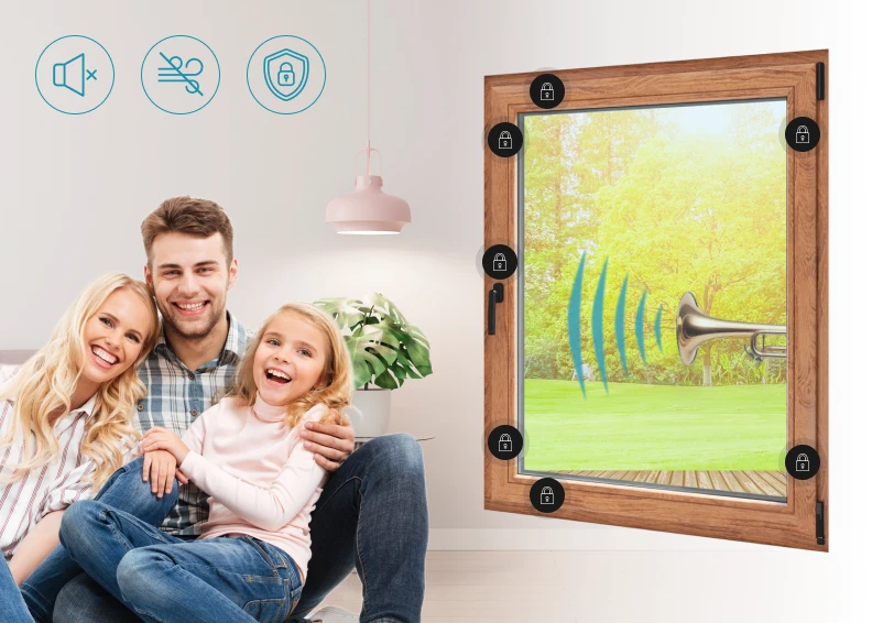 Multi-Point Locking That Creates a Practically Airtight Seal