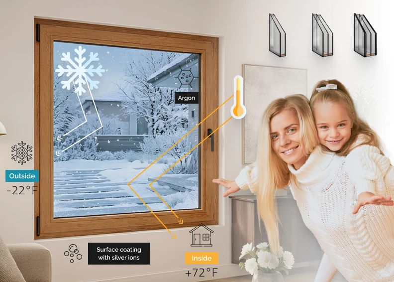 Natural Wood Warmth with Modern Energy-Efficient Glazing