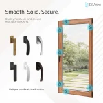 Secure wood window with multipoint locking system and multiple handle style options — thumbnail 7