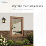 Modern wood replacement window installed in a contemporary home exterior — thumbnail 3