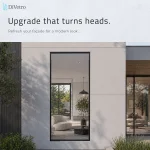 Slim black steel window installed in modern home facade with minimalist design — thumbnail 3