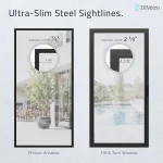 Ultra-slim steel sightlines for picture and tilt-and-turn steel windows by DiVetro — thumbnail 2