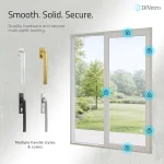 Secure uPVC sliding door with multi-point locking system and premium hardware handle finish options — thumbnail 7