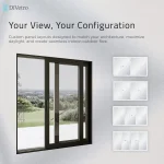 Custom panel configurations for the DiVetro aluminum lift-and-slide patio door with fixed panel — thumbnail 9