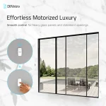 Motorized Cor Vision aluminum sliding door system with remote control operation — thumbnail 9
