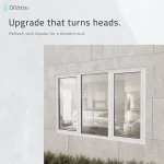 Modern Aluminum Triple Window LHI Fixed RHI installed on home facade with contemporary exterior design — thumbnail 3