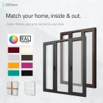 Custom Aluminum Triple Window LHI Fixed RHI available in RAL colors with multiple finishes and grille design options — thumbnail 8