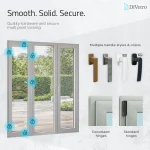 Secure Aluminum Triple Window LHI Fixed RHI with multi-point locking system, premium hardware and customizable handles — thumbnail 7