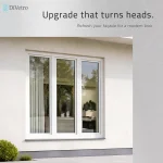 Modern home facade with upgraded triple window - DiVetro — thumbnail 2