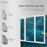 Glass options including double-pane, triple-pane, sound-reducing, and triple soudproof privacy glass - DiVetro — thumbnail 5