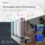 Energy-efficient Cor Vision aluminum sliding door with thermal performance and insulated glazing system — thumbnail 11