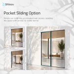 Pocket sliding Cor Vision aluminum door system with concealed wall pocket configuration — thumbnail 14