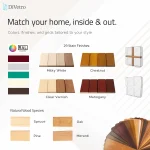 DiVetro White Pine Wood Single Window available with custom stains, RAL colors, decorative grilles and premium wood finish options for personalized design — thumbnail 6