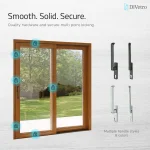 DiVetro Wood Sliding Patio Door with secure multi-point locking system and modern handle finishes — thumbnail 6