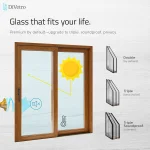DiVetro HST lift-and-slide wood patio door with double, triple, and soundproof glass options — thumbnail 5