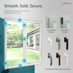Double window hardware showing smooth operation, secure locking, and finish options - DiVetro — thumbnail 7