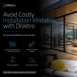 DiVetro installation support services for premium sliding glass doors with project guidance, measuring, remote installer support and after-sales service — thumbnail 9