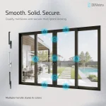DiVetro 4-panel aluminum lift-and-slide patio door with multipoint locking and handle options — thumbnail 7