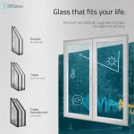 Glass options including double-pane, triple-pane, sound-reducing, and privacy glass triple sounproof - DiVetro — thumbnail 6