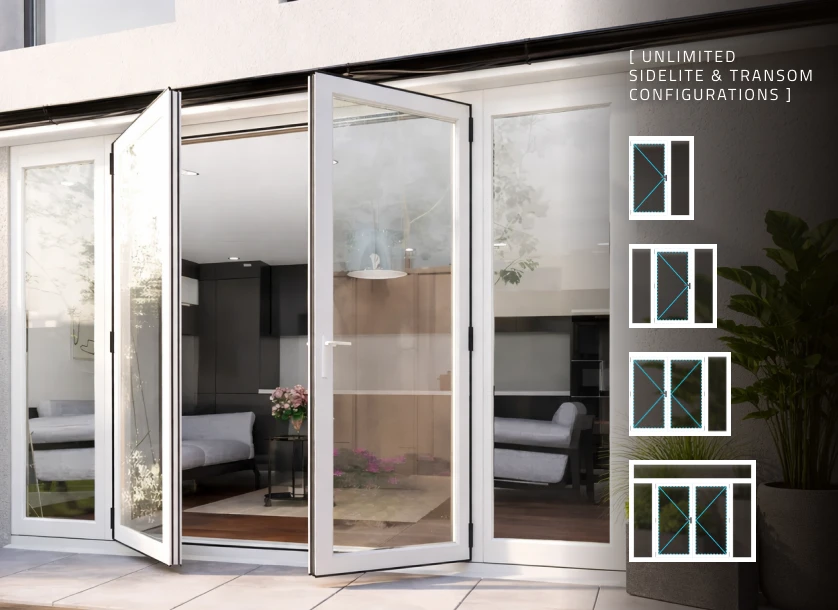 French patio door configuration options — DiVetro