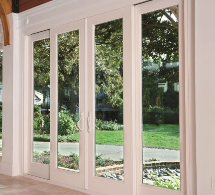 High-performance glazing, built in