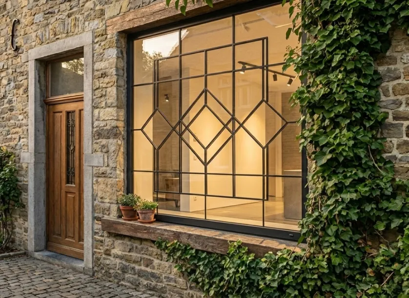 UPVC window color finishes