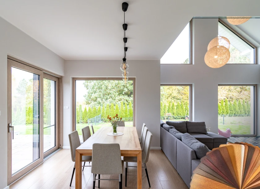 UPVC window color finishes