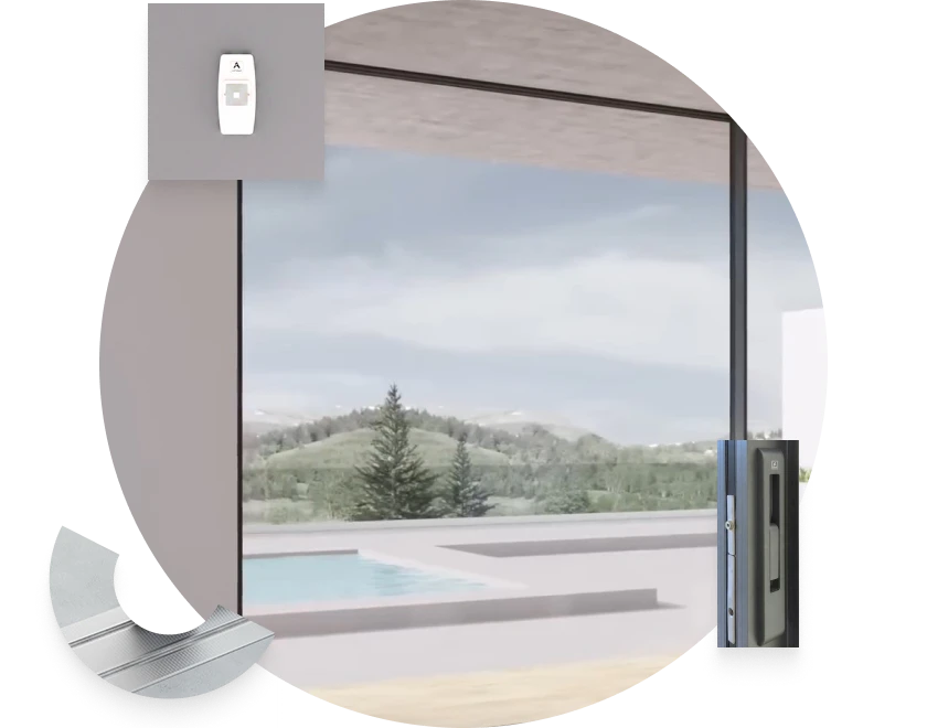 Cor Vision architectural sliding door — beyond a standard patio door