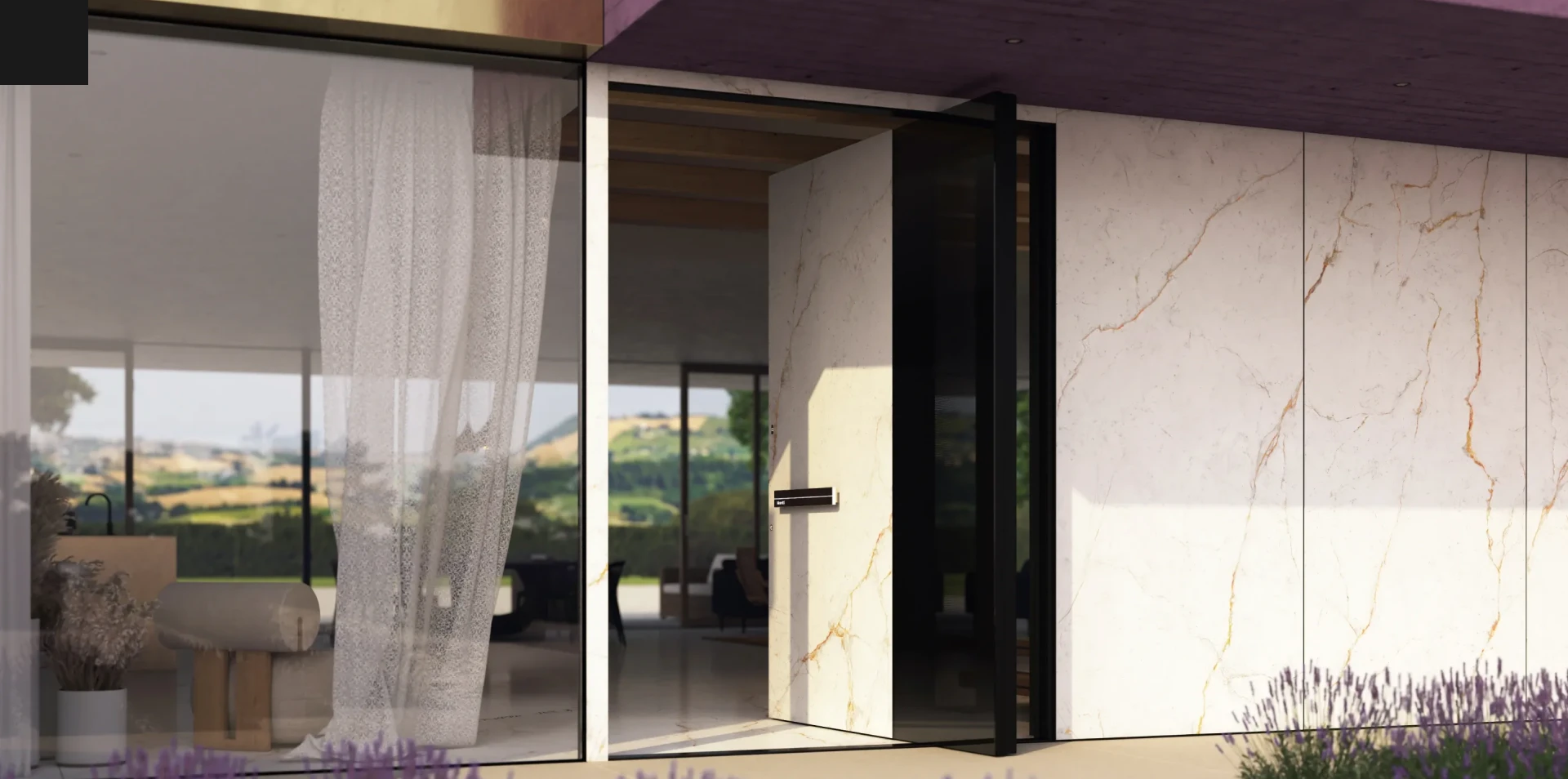 Pirnar luxury entry door — architectural design