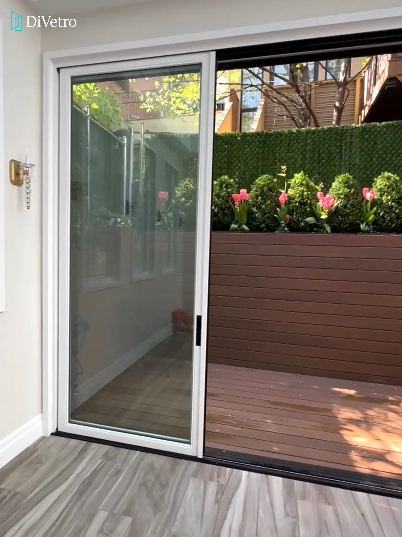 4-Panel Sliding Patio Door with Flush, Zero-Threshold Track — Williamsburg, VA (2022)
