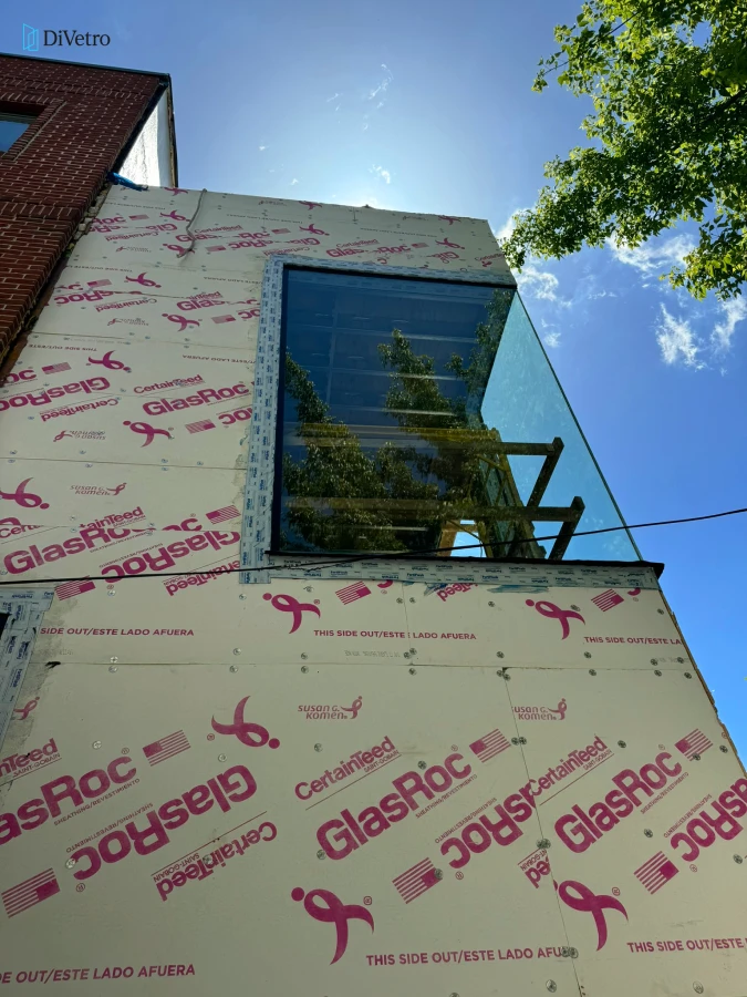 Corner Window Without Corner Mullion + Floor-to-Ceiling Aluminum Balcony Glazing with Grids — Brooklyn, NY (September 2025)