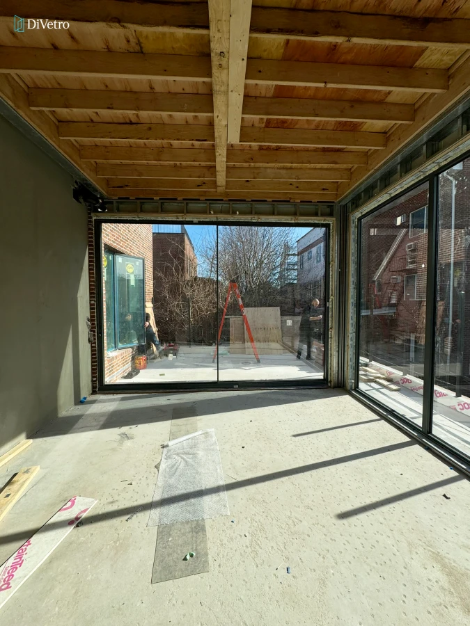 Panoramic Glass-Walled Terrace with Ultra-Slim Italian Sliding Doors — Brooklyn, NY (September 2024)