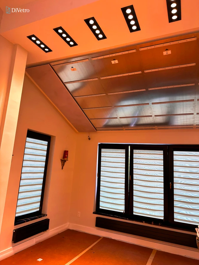 Luminous Ceiling with Custom Matte Light Panels (FOLIO, Italy) — Brooklyn, NY (2023)