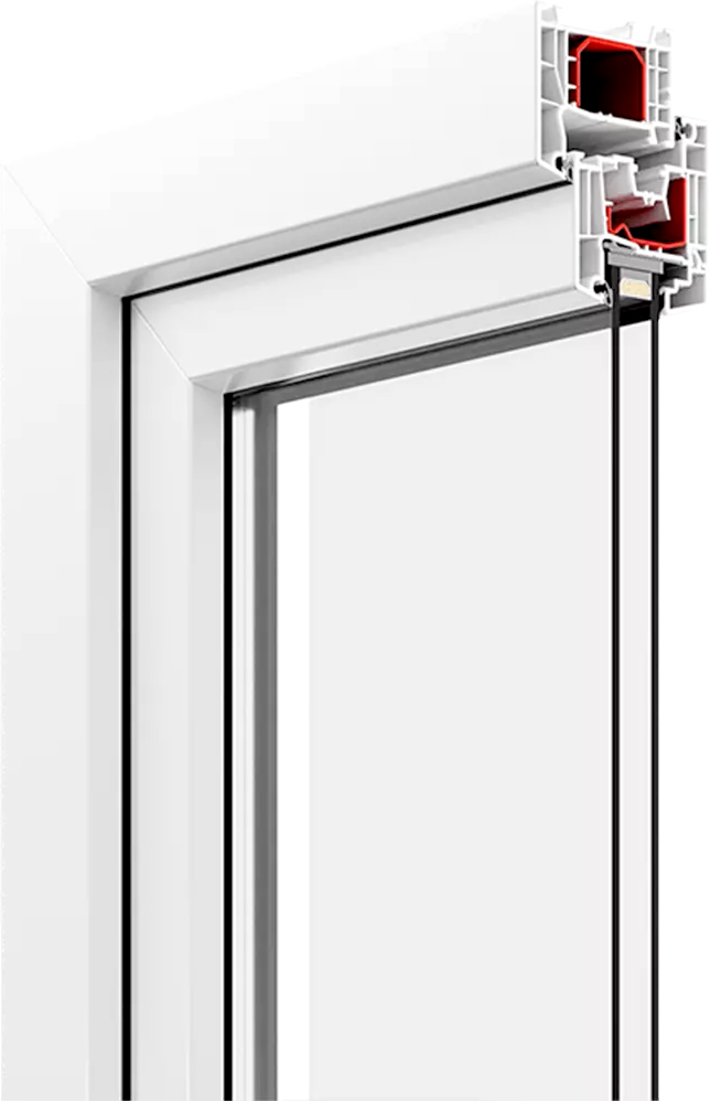 Advanced UPVC French patio door frame profile