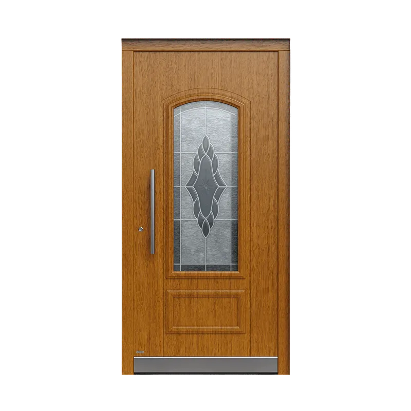 Pirnar Classico 3141W — classic aluminum+wood front door