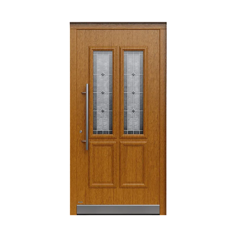 Pirnar Classico 3240W — classic aluminum+wood front door