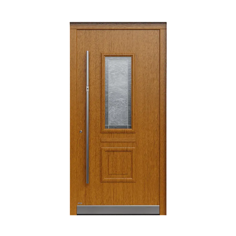 Pirnar Classico 3340W — classic aluminum+wood front door