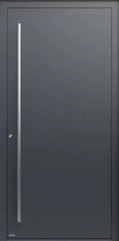 Pirnar Optimum 7110 — minimalist aluminum front door