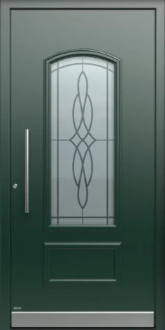 Pirnar Optimum 7190 — classic aluminum front door