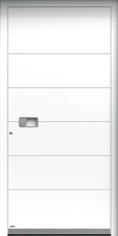 Pirnar Optimum 7211 — minimalist aluminum front door
