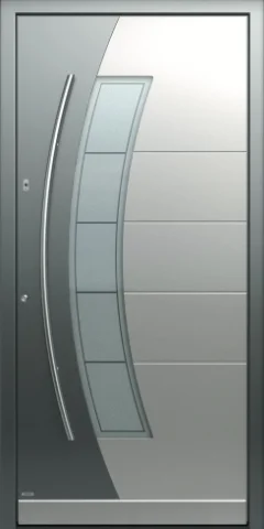Pirnar Optimum 7230 — modern aluminum front door