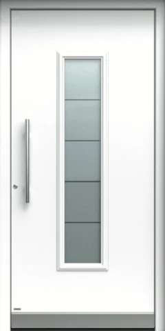 Pirnar Optimum 7300 — classic aluminum front door