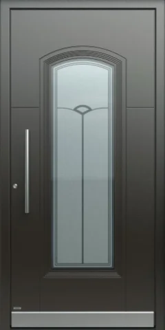 Pirnar Optimum 7370 — classic aluminum front door